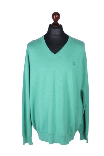 100% Cotton V-Neck Jumper Size 2XL | eBay