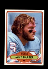 1980 Topps - #272 Mike Barber Houston Oilers NM