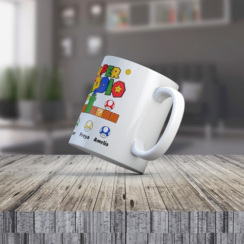 Super Daddio Personalised Mug Gamer Dad Father's Day Gaming Daddy Birthday Gift - Picture 6 of 13