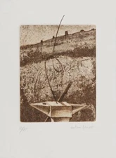 Antoni Miro Bravo Spanish 1996 signed limited edition original art print