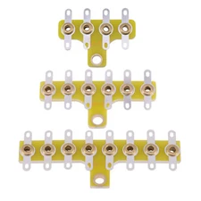 5PCS T Style Tag Strip Turret Terminal Lug Boards FOR DIY Guitar Tube Audio Amp