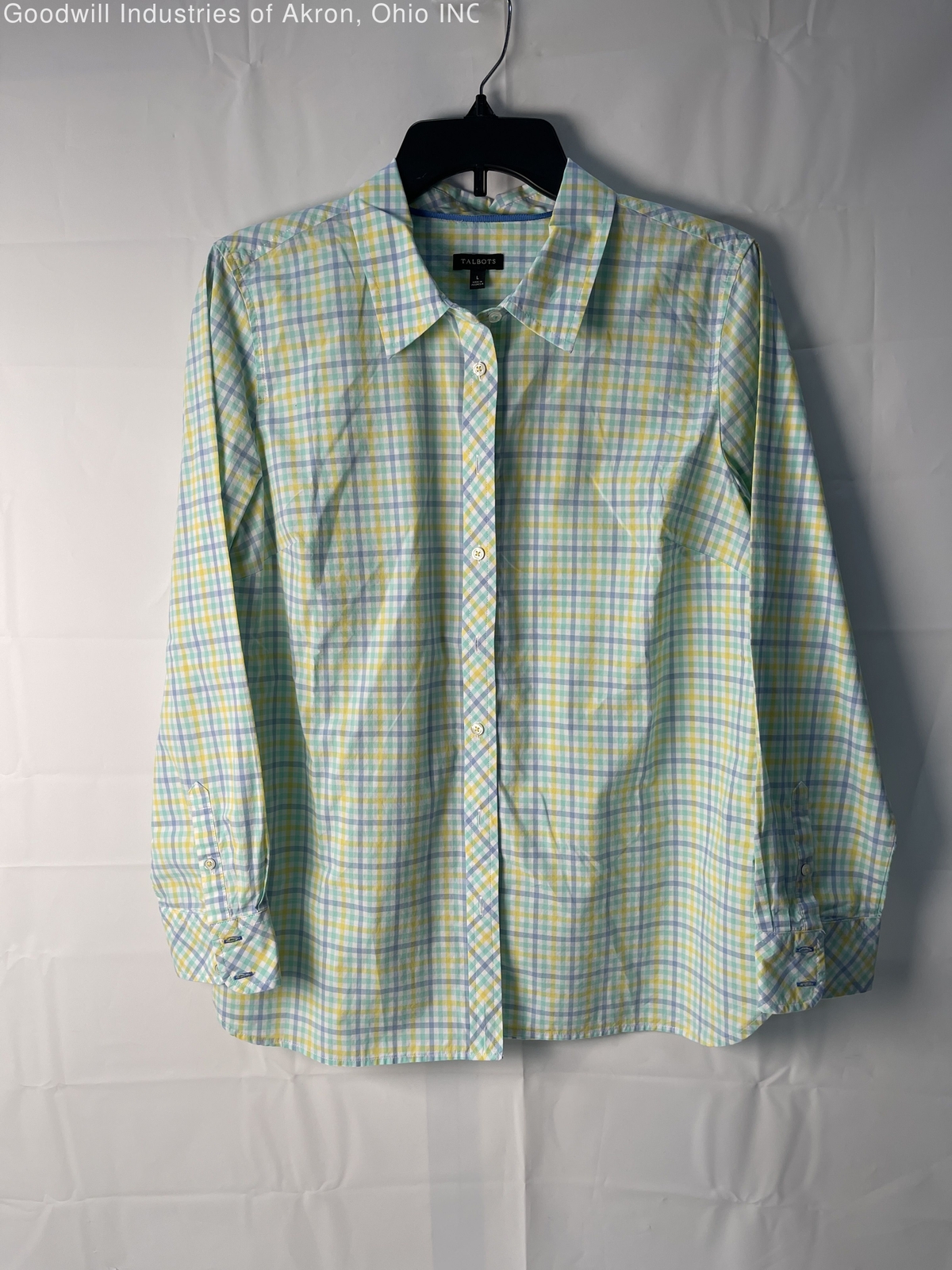 Gently Loved Talbots Multicolor Checkered Women's… - image 1