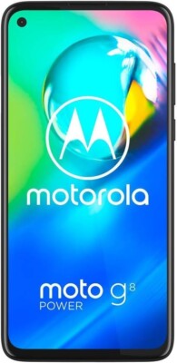 Motorola Moto G8 Power 64GB LTE NFC schwarz entsperrt Dual SIM Android Smartphone