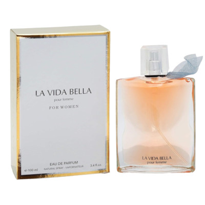 LA VIDA BELLA PERFUME FO R WOMEN EAU DE PARFUM SPRAY FOR 3.4 Oz