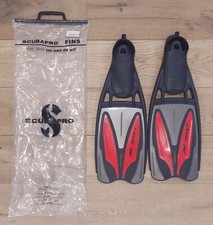 BRAND NEW Scubapro Unisex Jet Sport Scuba Dive Fins, Black/Red, Size: XS
