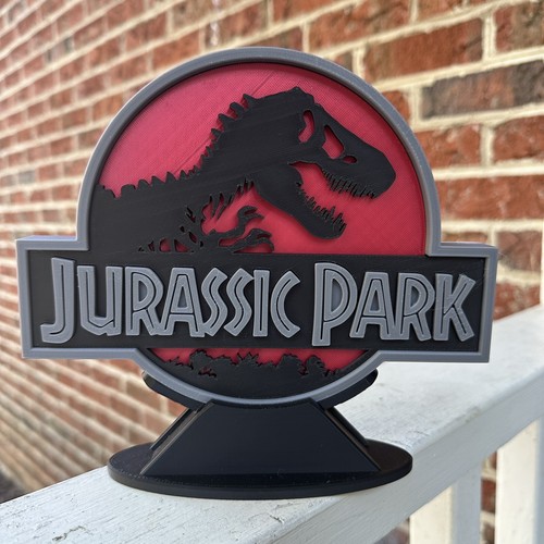 3D printed Custom Funko Digital Pop! - JURASSIC PARK SERIES 1 Coin w/ Stand - Picture 3 of 6