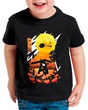 T-shirt bambino motoseghe denji manga devil hunter
