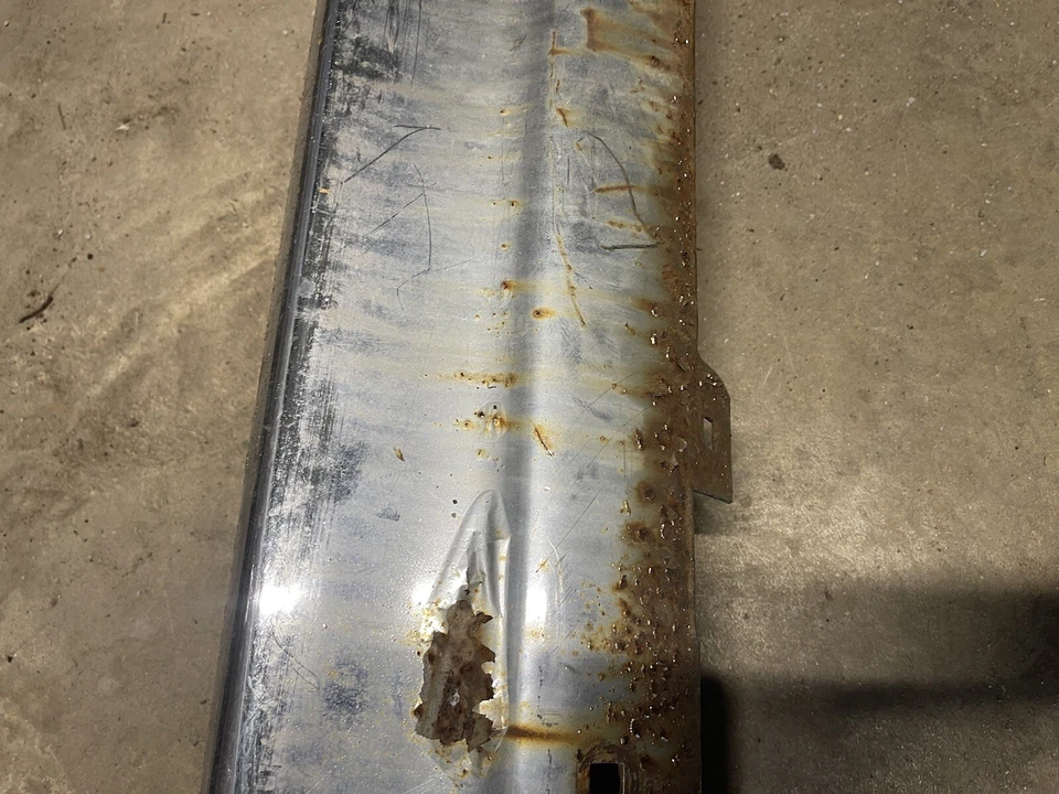 Barra de parachoques trasera cromada Ford Galaxie Custom 500 1965 1966 núcleo 7 litros LTD Foto 3 de 4