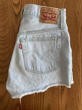 Women's Levi High Waisted Denim Shorts