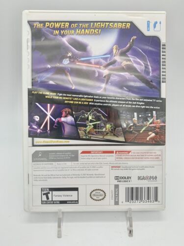 Star Wars: The Clone Wars - Lichtschwertduelle (Nintendo Wii, 2008) CIB getestet sehr guter Zustand - Bild 3 von 5