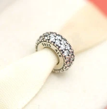 New! Authentic Pandora Clear CZ's Inspiration Spacer 791359CZ 