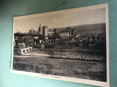 Avignon. Vue Generale.  Cotes D Azur. Frankreich. Vintage Postkarte