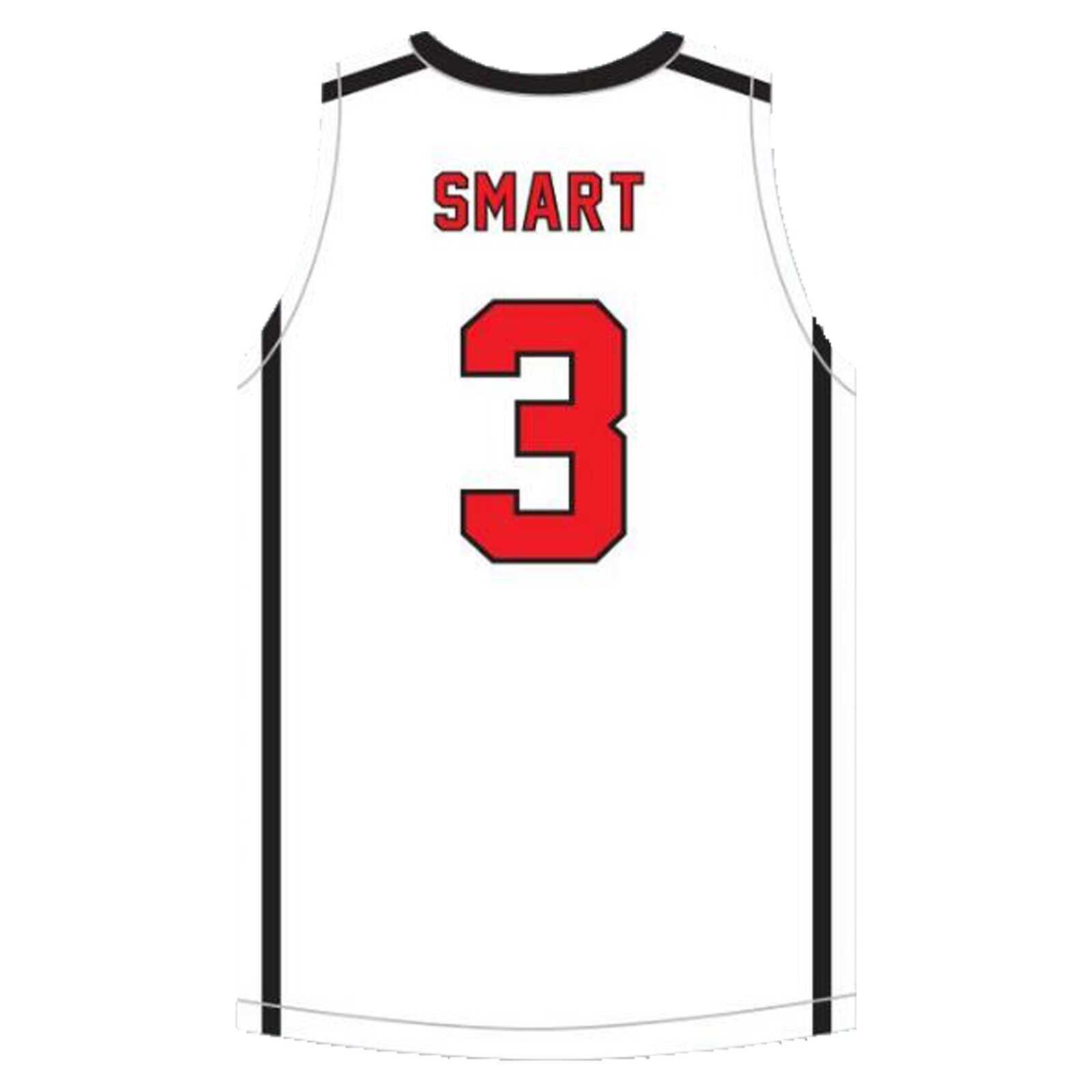 Throwback Marcus 3 High School Basketball Jersey Stitched Custom Names 