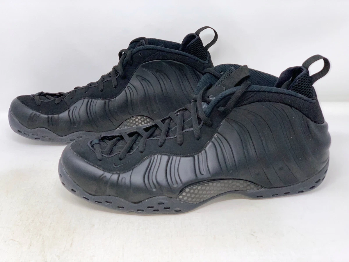 Nike Air Foamposite One Anthracite Black Sneaker, Size 6.5 / 8W 314996-001 | eBay