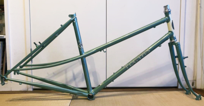 Rivendell PLATYPUS Blue Lug Chromoly Mountain Bike Frame Set Size