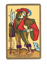 Vintage Swap Card / Playing Card Congress - Hogier LaDanois - see description