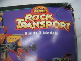 KNEX Lost Mines Rock Transport 12129- NEW! Sealed! K&rsquo;NEX Box is crushed