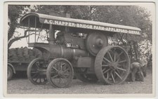 Motor Showmans de Alf Napper en el primer rally, RP PPC, sin publicar, c 1950s