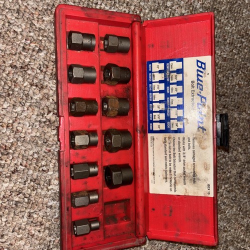 Blue-Point BEX 13 Bolt Extractor Set 12 PC | eBay