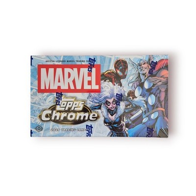 TOPPS Marvel Comics Chrome 2025 Trading Cards | Hobby Box I NEU