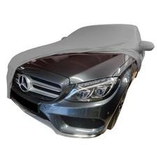 Abdeckplane passend f&uuml;r Mercedes-Benz C63 AMG f&uuml;r Innen mit Spiegeltaschen