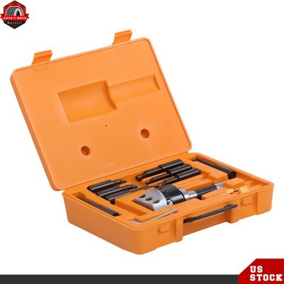 3'' Boring Head R8 Shank Size 3/4'' Boring Bar Set 7/16×20UNF Indexable Tipped