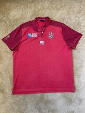 Men’s 2015 Rugby World Cup England Away Shirt Size XL