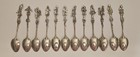 830 Silver Figurative Demitasse Spoons — photo 4