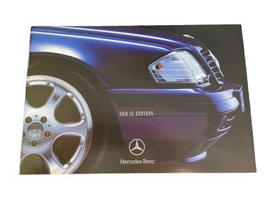 Prospekt Brochure Mercedes-Benz SL Edition v. 02/2000, 16 Seiten