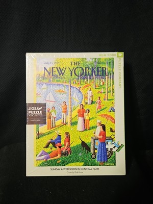 New Yorker Cover Puzzle 1000 Pc July 15. 1991 Factory Sealed 