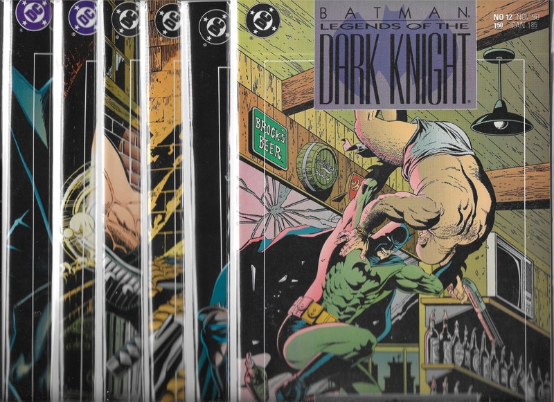 BATMAN LEGENDS OF THE DARK KNIGHT LOT OF 6 - #12 13 14 15 PREY 16 17 VENOM (NM-)