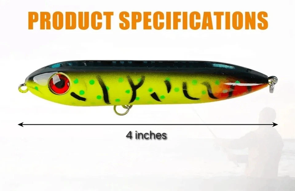 Flotadores de sonajero de bagre (fantasmas) 10PK Foto 2 de 3