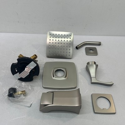 Pfister Venturi 1-Handle Tub & Shower Trim w Valve Brushed Nickel 8P8-WS2-VNSGS