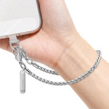 Phone Chain Wristlet Detachable Phone Strap Wrist with 1 Wrist Strap  2 Tether