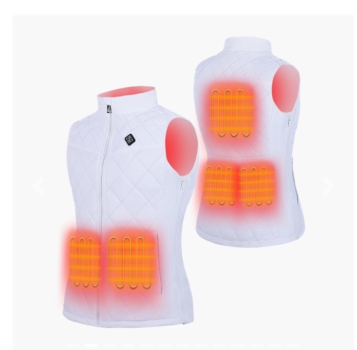 Heated Vest for Women with Battery Pack Included, Rechargeable Heated XS-S