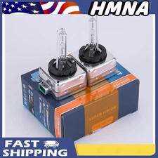 2pcs Xenon D3S 6000K White Bulbs HID Headlight 35w Replace for OEM Factory Lamps