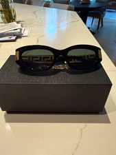 Versace OVE4501 Black Square Sunglasses Dark Gray Polarized UV400 145mm