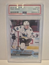 Timo Meier, #479, Upper Deck, 2016