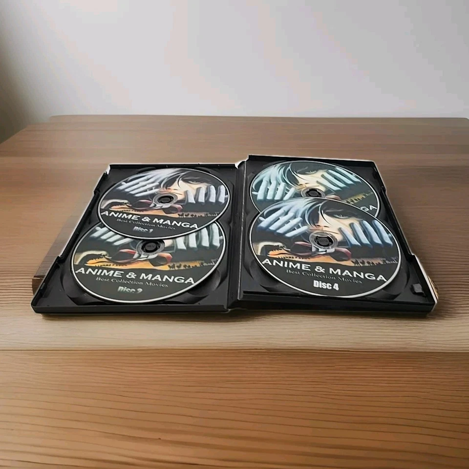 Manga / Anime Best Collection Movies Disc 1 - 4 DVD’s Hellboy Ghost Shell VGC - Image 2 of 4