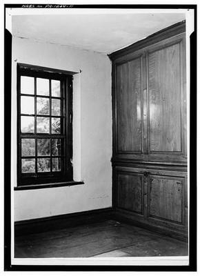 11. SECOND FLOOR, EAST ROOM, SOUTH WINDOW - Joseph Jackson House, Old Baltimore