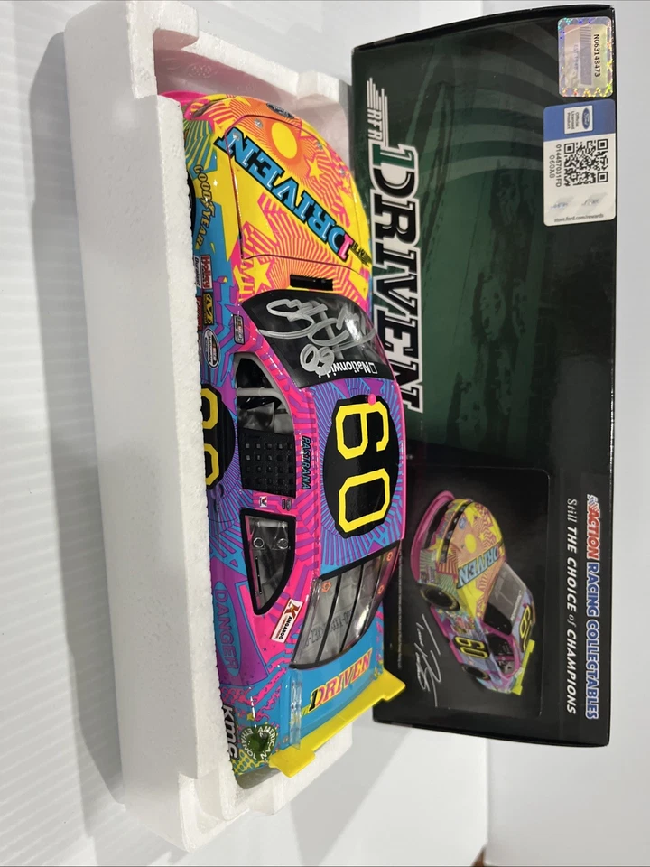 AUTOGRAPHED 2013 TRAVIS PASTRANA #60 Roush Driven Mustang - Image 4 of 4