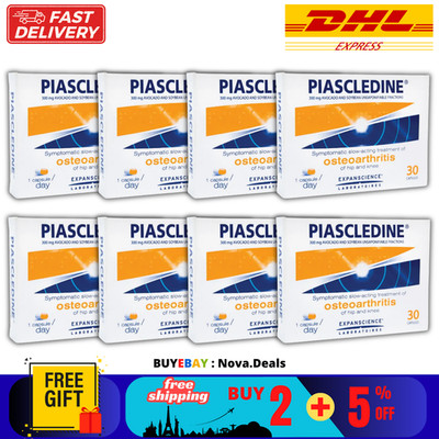 8 X Piascledine 300mg Anti-rheumatic Osteoarthritis Joint-pains Hip Knee 30 Caps