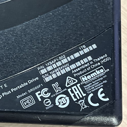 SEAGATE SRD00F1 1TB HARD DRIVE - Picture 3 of 3