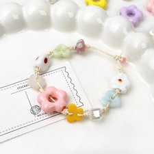 Mezcla De 12 Cuentas De Chicle Con Lunares Para Hacer