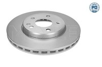 2X Meyle 083 521 2078/PD Bremsscheibe FüR MERCEDES-BENZ