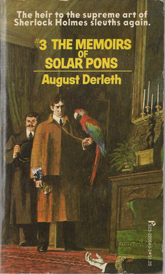 Pinnacle Paperback The Memoirs of Solar Pons #3 August Derleth Vintage Mystery