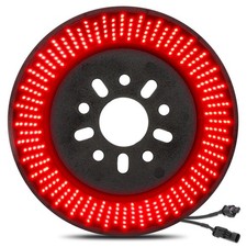 Upgraded Spare Tire Brake Light for Jeep Wrangler JL JLU 360 LEDs Super Brigh...