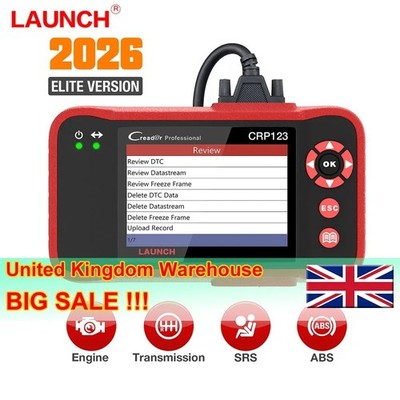 2026 LAUNCH CRP123 Codeleser Auto Diagnosegeräte OBD2 Scanner ABS SRS Motor