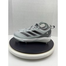 Adidas Adizero Instinct Women  s Size 7 Gray Metal Softball Cleats IF8512 Shoes