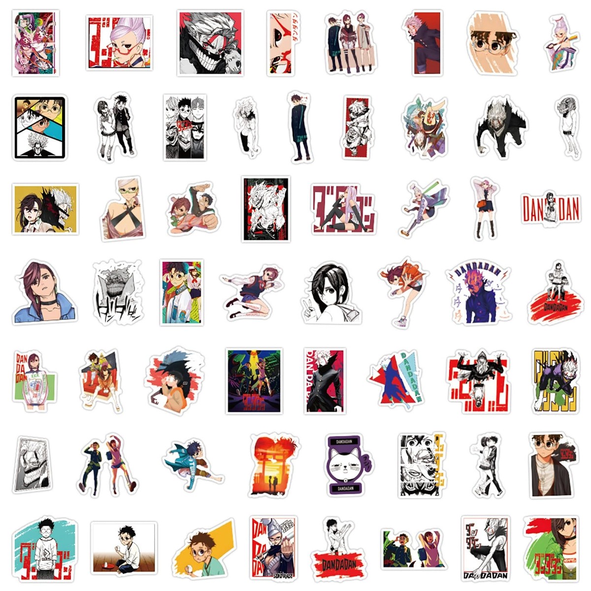 DANDADAN ステッカー 66 DanDaDan Sticker from Japan Okarun Anime Quirky Fun Decal B